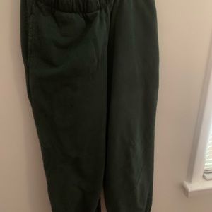 Green brandy sweatpants